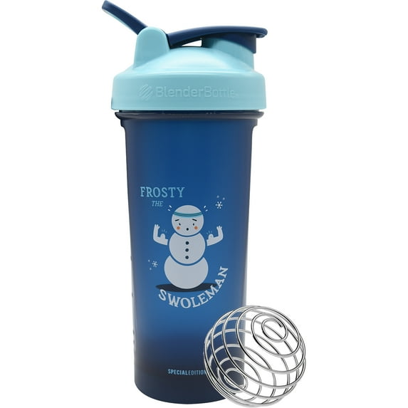 Blender Bottle Christmas Edition Classic 28 oz Shaker - Frosty the Swoleman