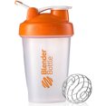 thumbnail image 1 of Blender Bottle Classic 20 oz. Shaker with Loop Top - Clear/Orange, 1 of 2