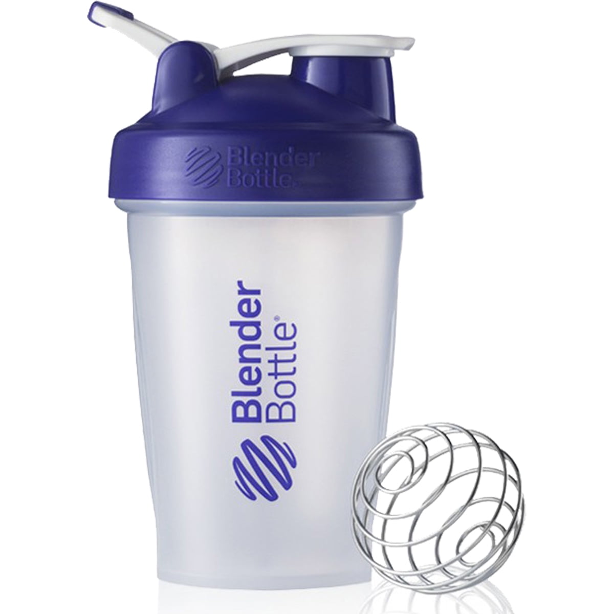 Blender Shaker Bottle with Classic Loop Top& Stainless Whisk Ball-16 oz  Purple Protein Shaker Bottle…See more Blender Shaker Bottle with Classic  Loop