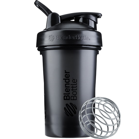 Blender Bottle Classic V2 Shaker Cup, 20oz, Black