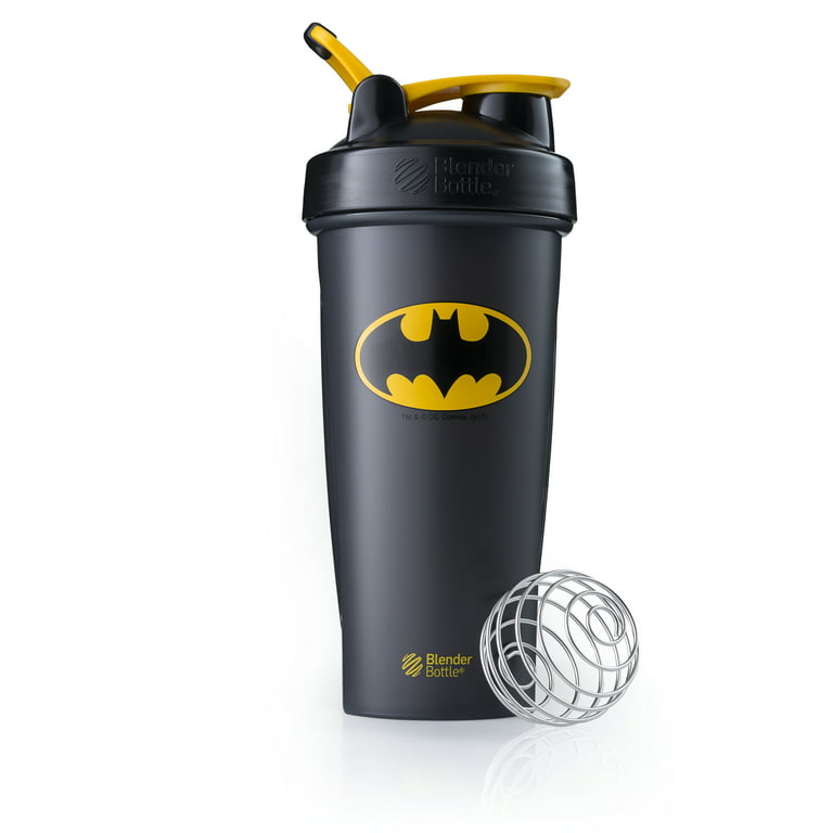 Batman Perfect Shaker Bottle Gym Workout 28 Oz DC Comics Superhero BPA Free