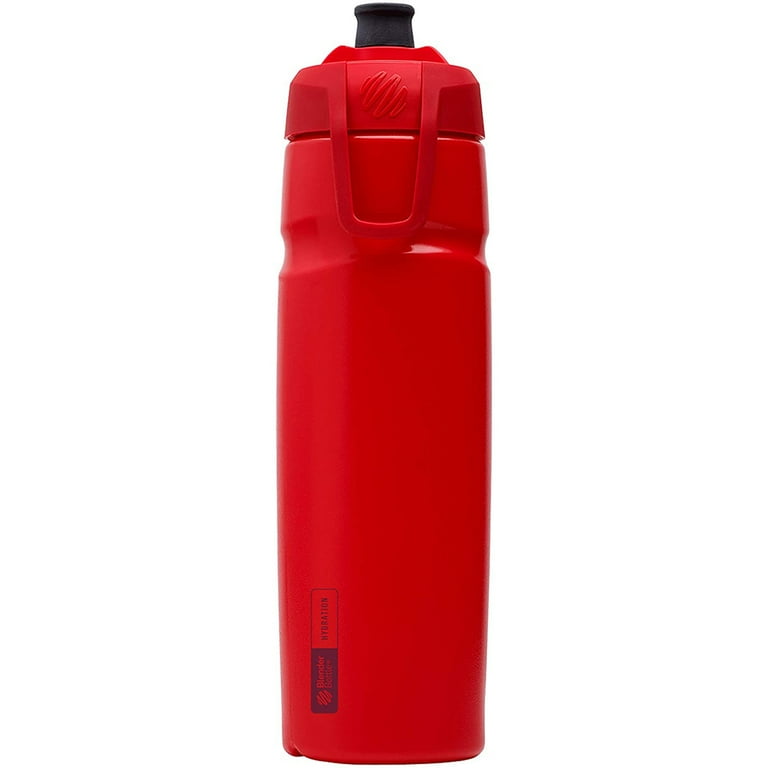 BlenderBottle Hydration Halex Squeeze Water Bottle with Straw