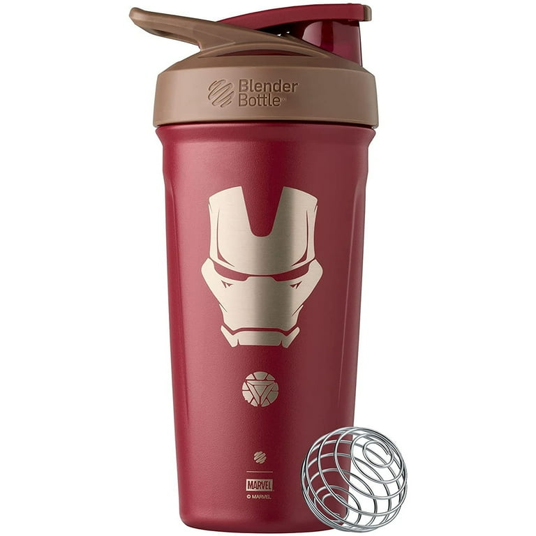 Blender Bottle Marvel Strada 24 oz. Insulated Shaker - Iron Man