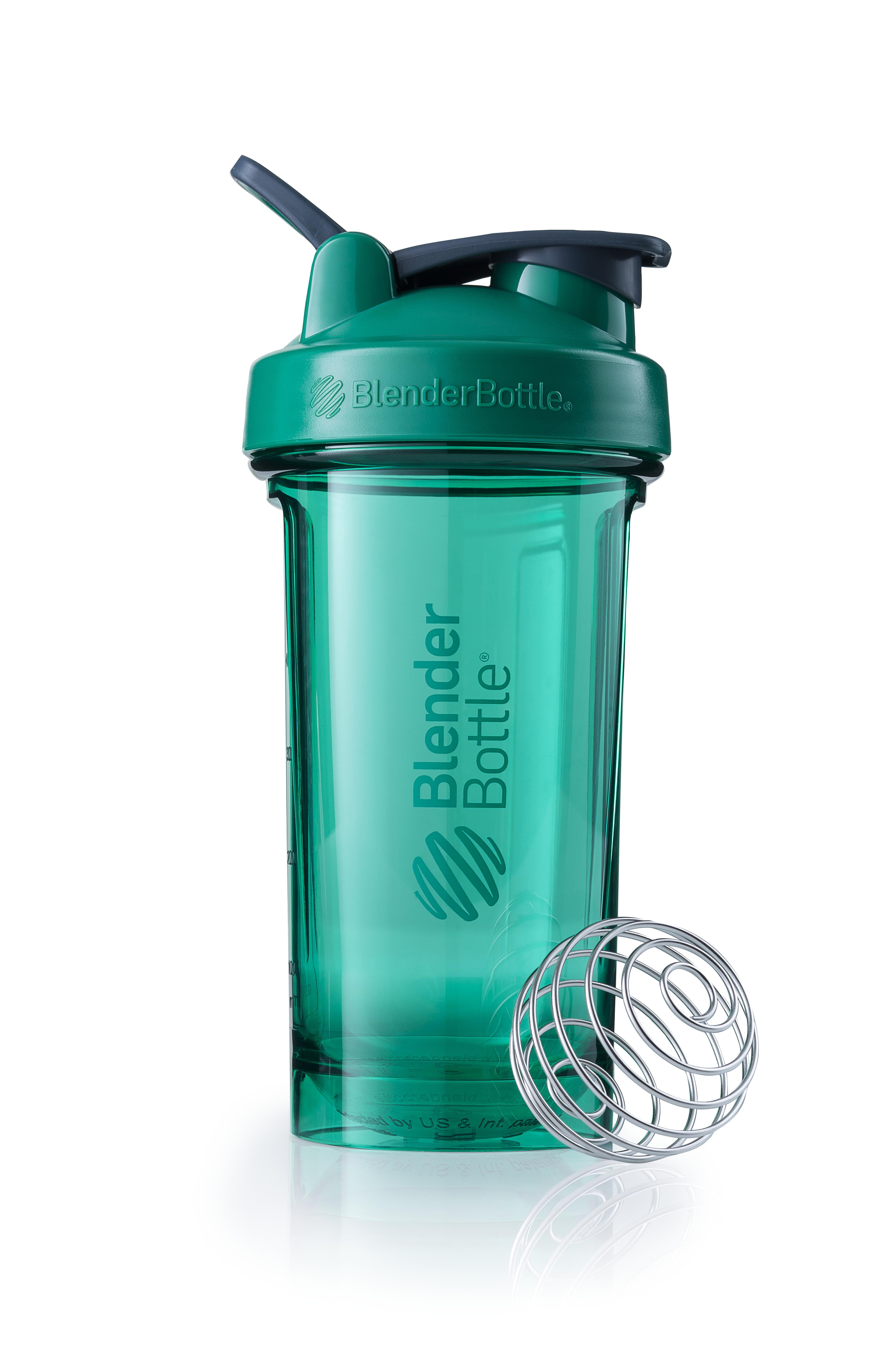 Protein shaker Bottle With 3 Layers - Black,Green,Purple,Red,White