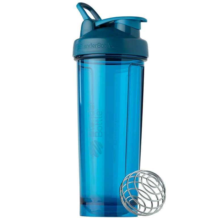 Blender Bottle Pro Series 32 oz. Shaker Bottle with Loop Top - Ocean Blue 