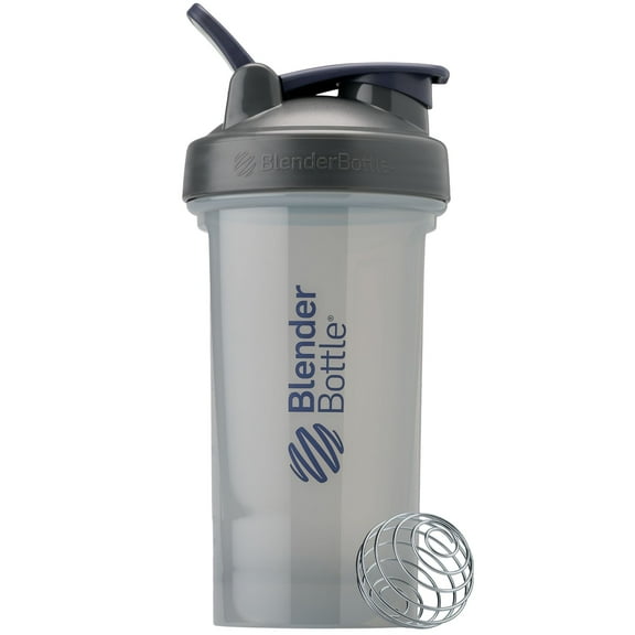 Blender Bottle Pro24 Shaker Cup 24oz Pewter, Gray