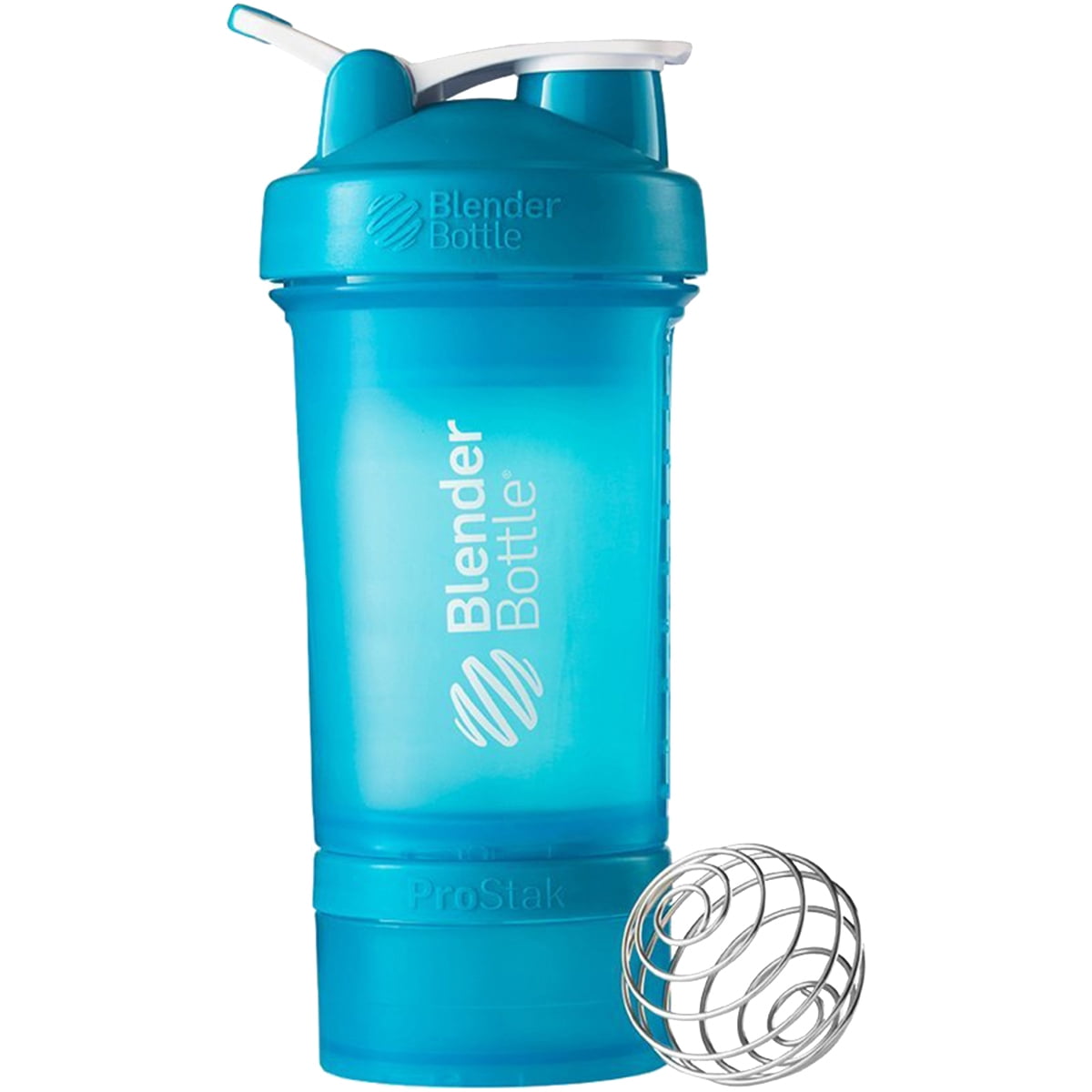 Blender Bottle ProStak 22 oz. Shaker with Loop Top Aqua