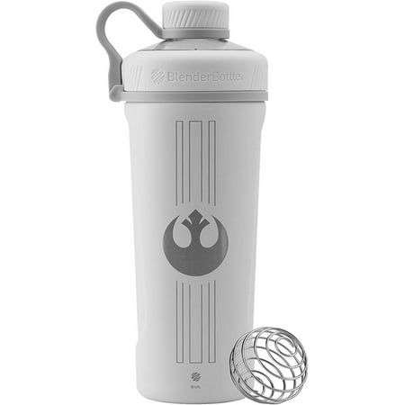 BlenderBottle - Star Wars Series Radian 26 oz. Double Vacuum Insulated Stainless Steel Water Bottle/Shaker Cup - Matte White