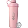 thumbnail image 1 of Blender Bottle Radian 26 oz. Stainless Steel Shaker w/ Loop Top - Rose Pink, 1 of 4