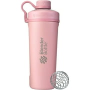 Blender Bottle Radian 26 oz. Stainless Steel Shaker w/ Loop Top - Rose Pink