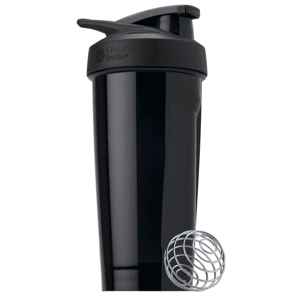 Blender Bottle Strada Tritan Shaker Cup 28oz Nightshade, Black