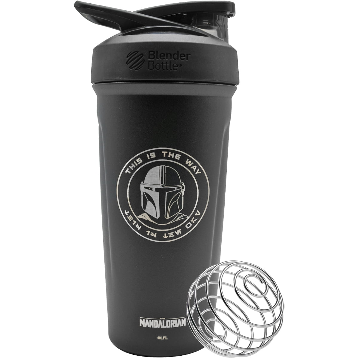 Pro28 The Mandalorian Special Edition Shaker Bottle with Wire Whisk  BlenderBall - Do you even lift (28 fl oz.) by BlenderBottle at the Vitamin  Shoppe