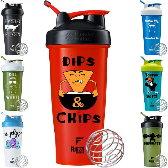 Blender Bottle x Forza Sports 28 oz. Classic Shaker - Chips & Dips