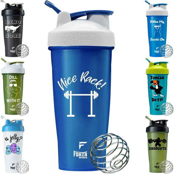 Blender Bottle x Forza Sports 28 oz. Classic Shaker - Nice Rack!