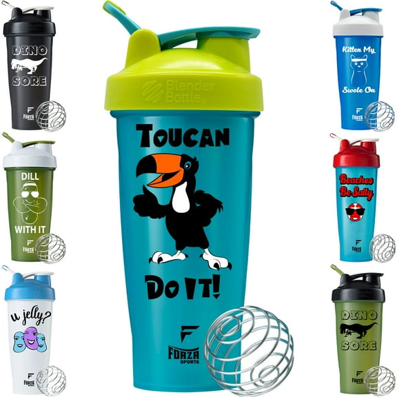 Blender Bottle x Forza Sports 28 oz. Classic Shaker - Toucan Do It!