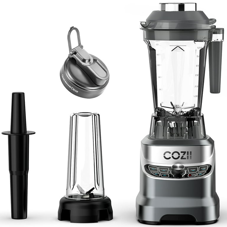 Kitchen Magic Collection 50 oz. 10-Speed Blending Programs Black Glass Jar Blender Kitchen Magic Collection 50 oz. 10-Speed Blending Programs Black Glass Jar Blender