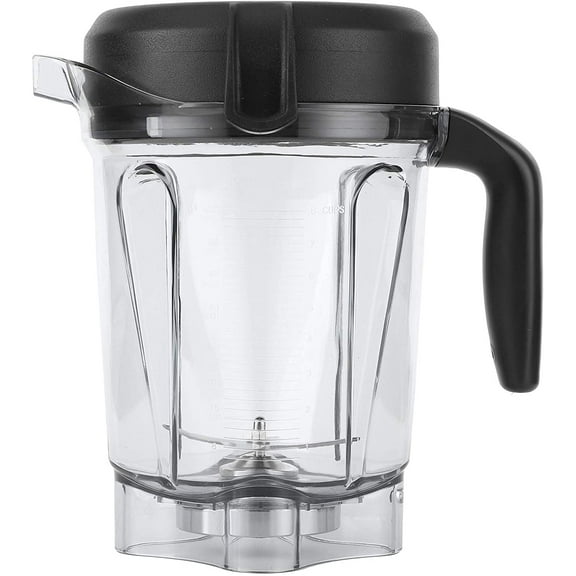 Blender Container, Transparent Food Blender Container with Blade Lid Replacement Accessories Fit for Container 64oz