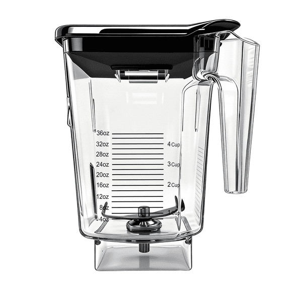 For Blendtec Wildside+ Jar, Replacement Pitcher Cup Compatible with Classic/Designer/Professional/Commercial Series, Container-36 oz Blending Capacity