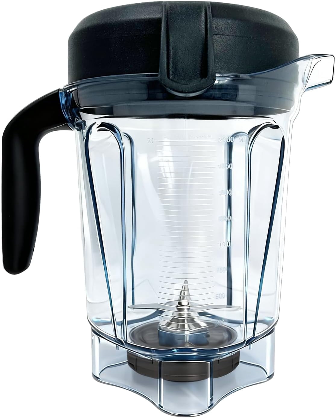 Blender Pitcher 64 Oz Low Profile Clear Replacement Container Compatible with  5300, 6500, 750, 7500, 5200, 6000, 6300, VM0102, VM0103, VM0197,  Vitamix G/Propel/Professional Series