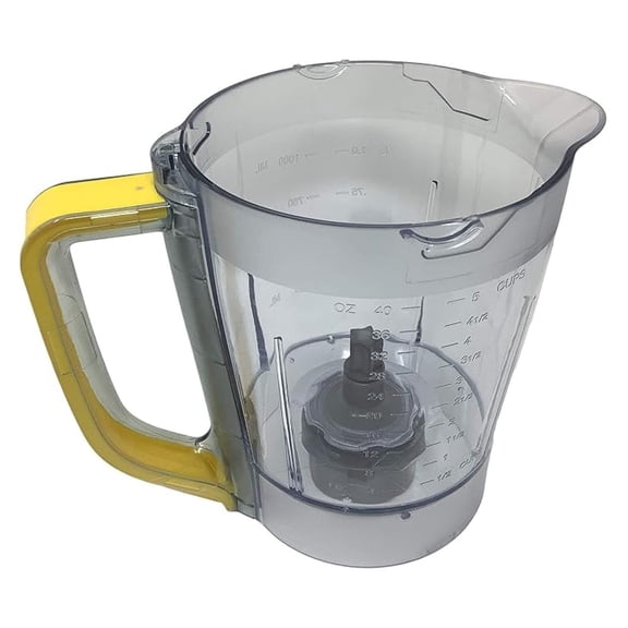 Blender Pitcher Replacement 40oz - BL200 BL201 BL205 BL206 BL207 Blender Parts - Yellow 40-Ounce Pitcher Bowl for Kitchen System Pulse Blender