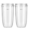 thumbnail image 1 of Blender Replacement Cups for Nutribullet Blender,32oz Cups Compatible with Nutri Bullet 600W/900W Blenders (2-Pack), 1 of 6