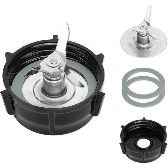 Blender Replacement Parts Compatible with Oster Blender Ice Blades, with Gasket on Bottom Cover