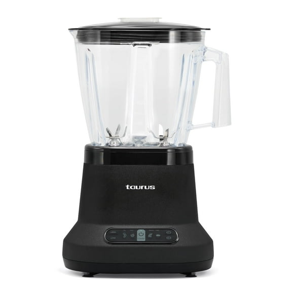 Taurus Blaze High-Performance Countertop Blender, 1500W, 64 oz BPA-Free Jar, Dual Blending System, 8 Presets, Self-Cleaning, Silver/Black