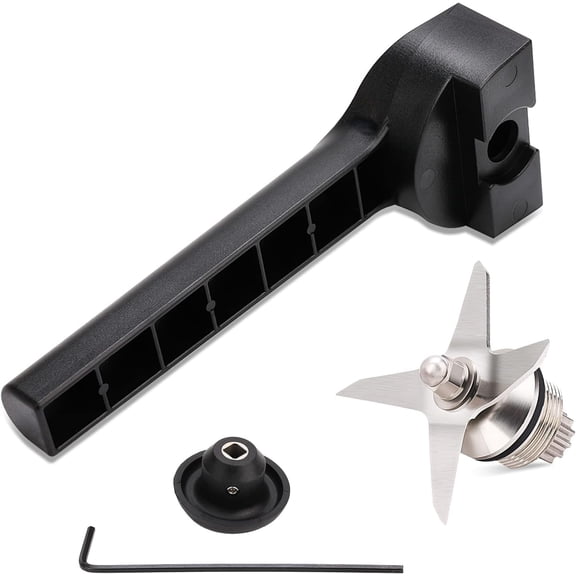 Blender Wet Blade Assembly with Wrench & Drive Socket Removal Tool Kit Vitamix Accessories Cup Replacement Part Compatible with Vitamix 5200 Series Blender 64oz 32oz Mixer Containe