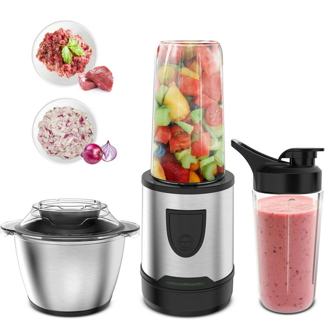 Blender and Food Processor Combo, LINKChef 2 in 1 Multifunctional Food