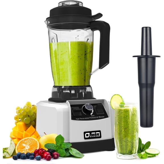 Blender for 1500W, 68 Oz Large Capacity Countertop Blender for Smoothie with Staless Steel , , Frozen Drks, Ice Crush, Prote Shakes ()