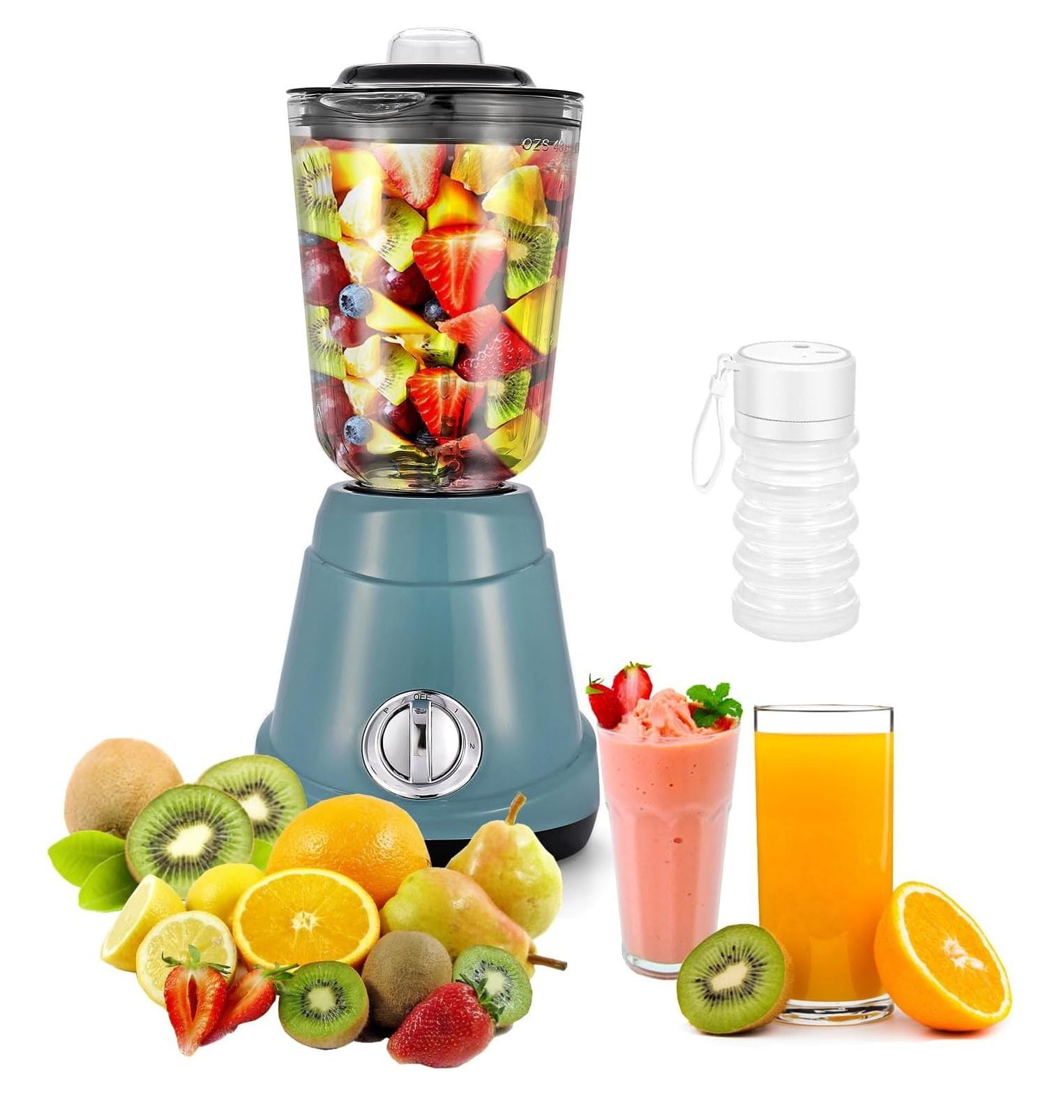 Blender for 800W Shakes, Smoothies and Puree, 3Speed Control for