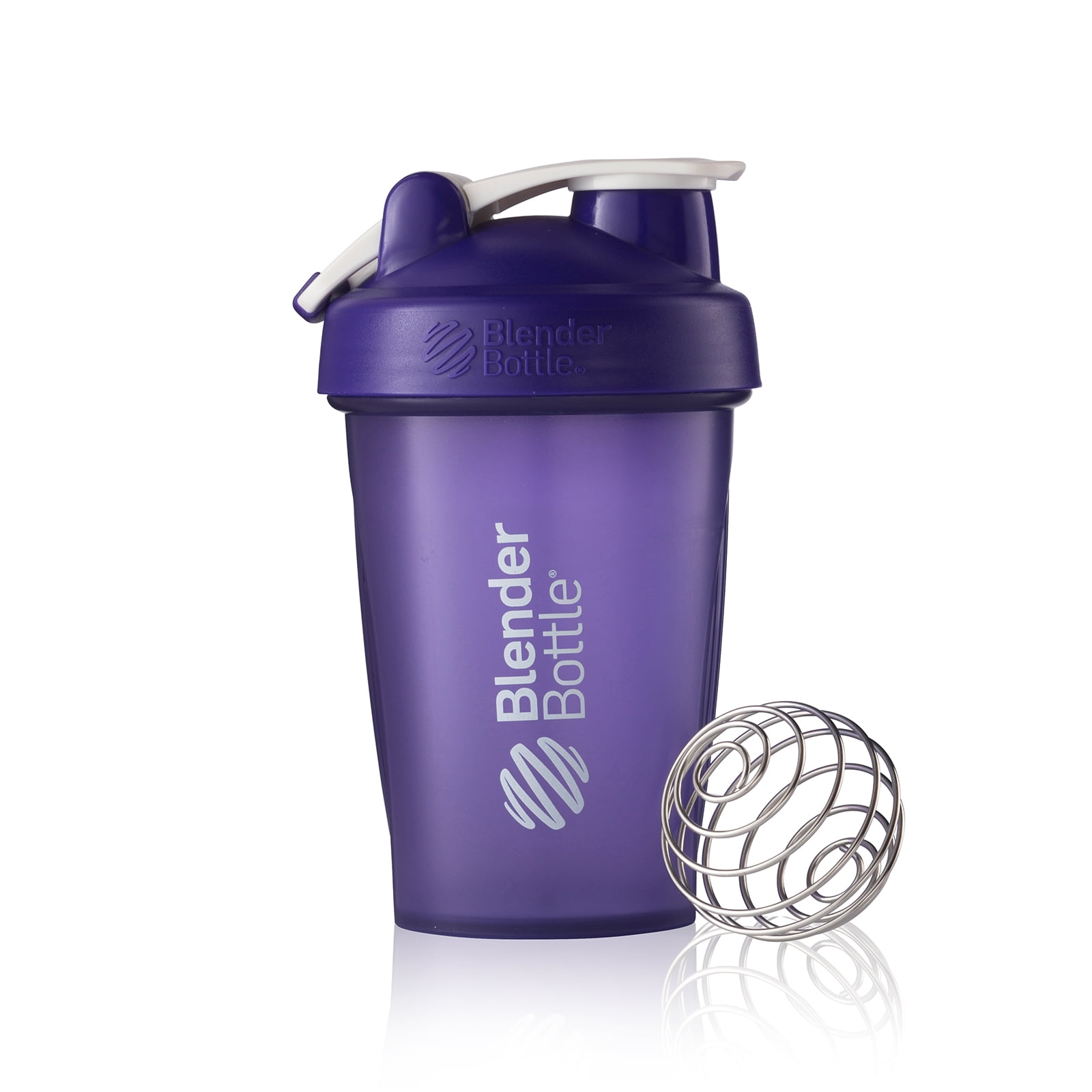 Blender Bottle Special Edition 20 oz. Shaker Cup w/Loop Top Clear/Lavender  Lid