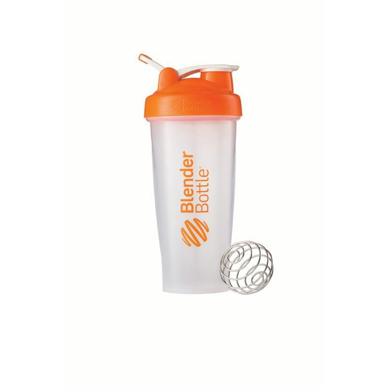 Sundesa BlenderBottle Classic Shaker Bottle, 28-ounce, Clear/Orange Reviews  2023