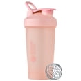 thumbnail image 1 of BlenderBottle Classic V2 24 oz Pink Shaker Cup with Flip-Top Lid, 1 of 10