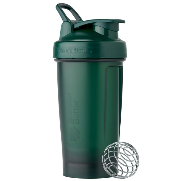 BlenderBottle Classic V2 24oz Dark Teal Shaker Cup with FlipTop Lid