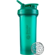 BlenderBottle Classic V2 28 Oz Emerald Green Solid Print Shaker Cup with Flip-Top Lid