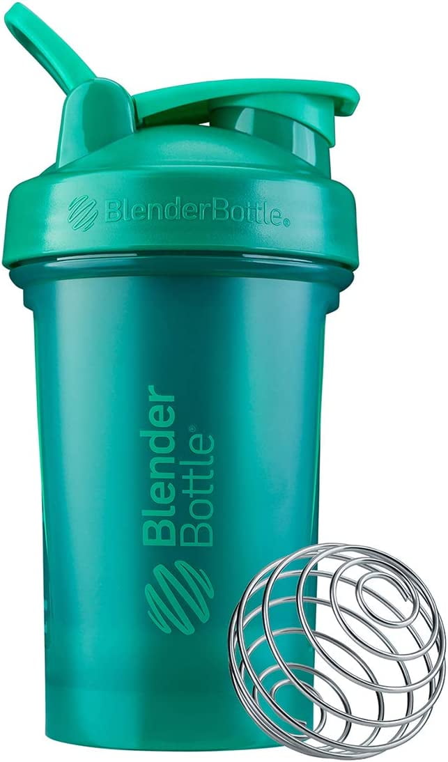  BlenderBottle Classic V2 Shaker Bottle Perfect for Protein  Shakes and Pre Workout, 45-Ounce, Clear/Black : Sports & Outdoors