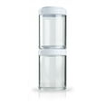 thumbnail image 1 of BlenderBottle GoStak Small Snack Containers with Lids 150cc 2pk White, 1 of 9
