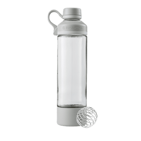 BlenderBottle - Mantra-Base-Screw Lid 20 oz Water Bottle/Shaker Cup - Pebble Gray