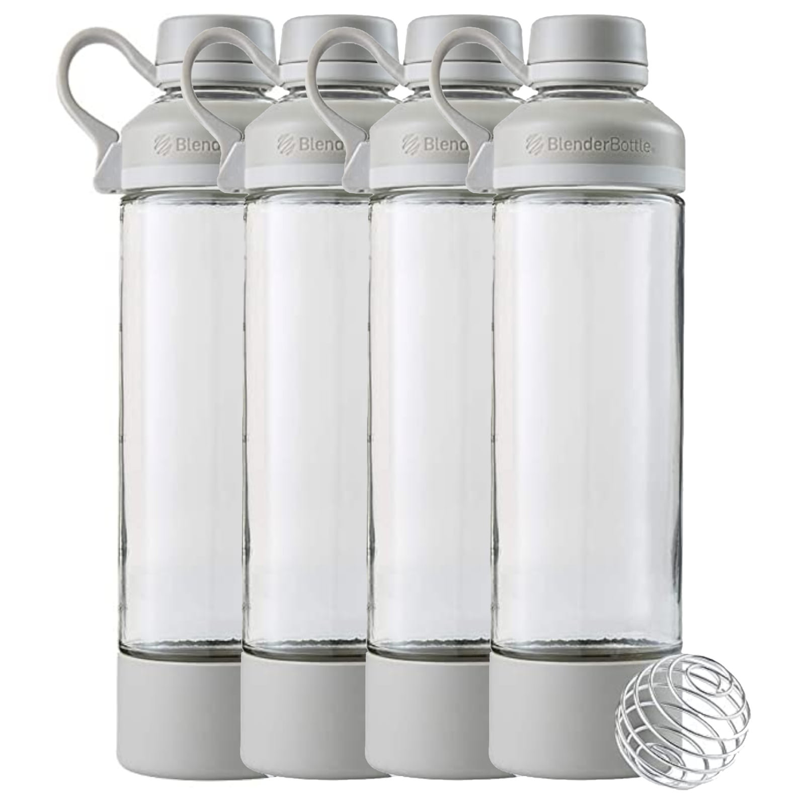 BlenderBottle Mantra Glass 20oz Shaker Bottle for Protein Mixes