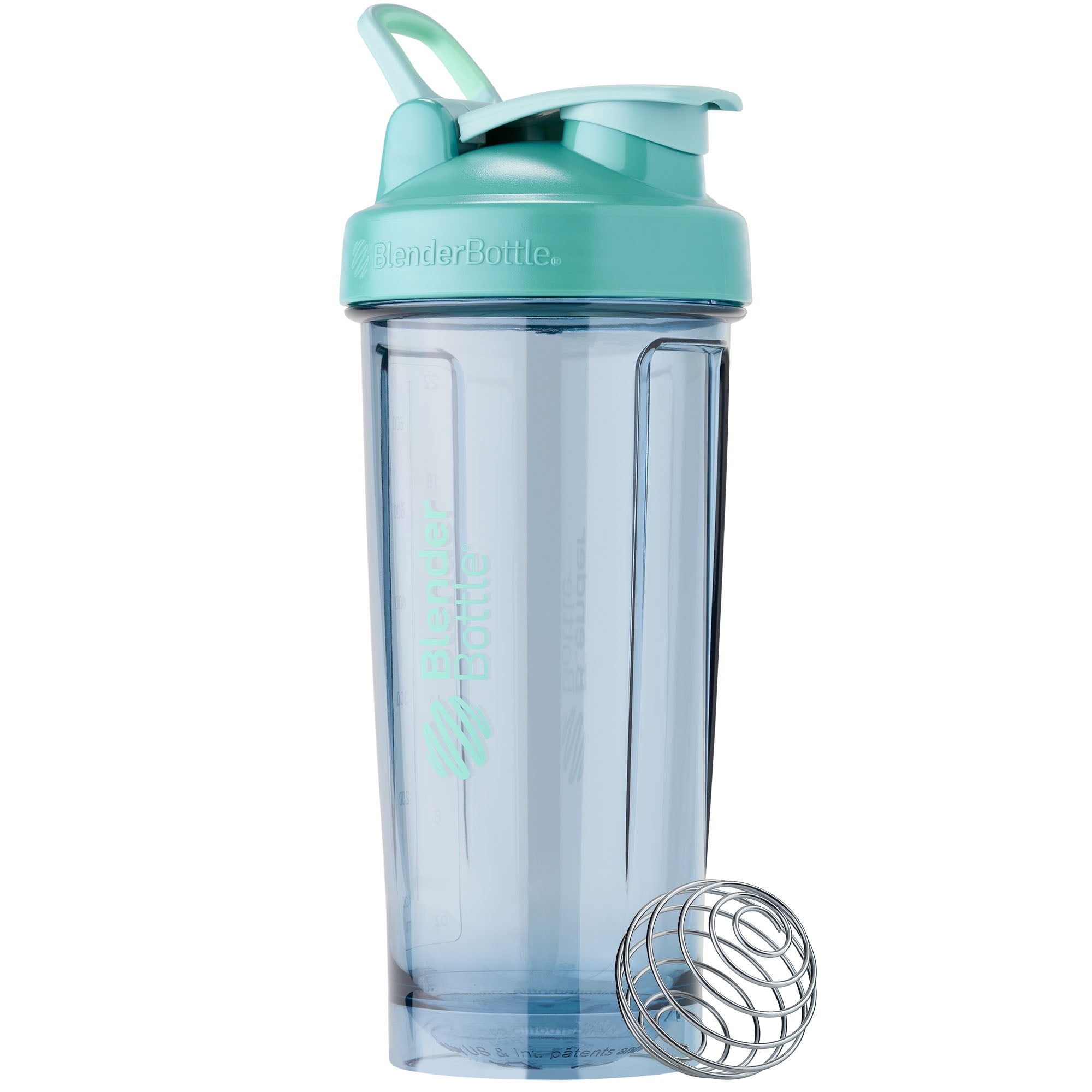 BlenderBottle Pro Series 28 Oz Green Shaker Cup with FlipTop Lid