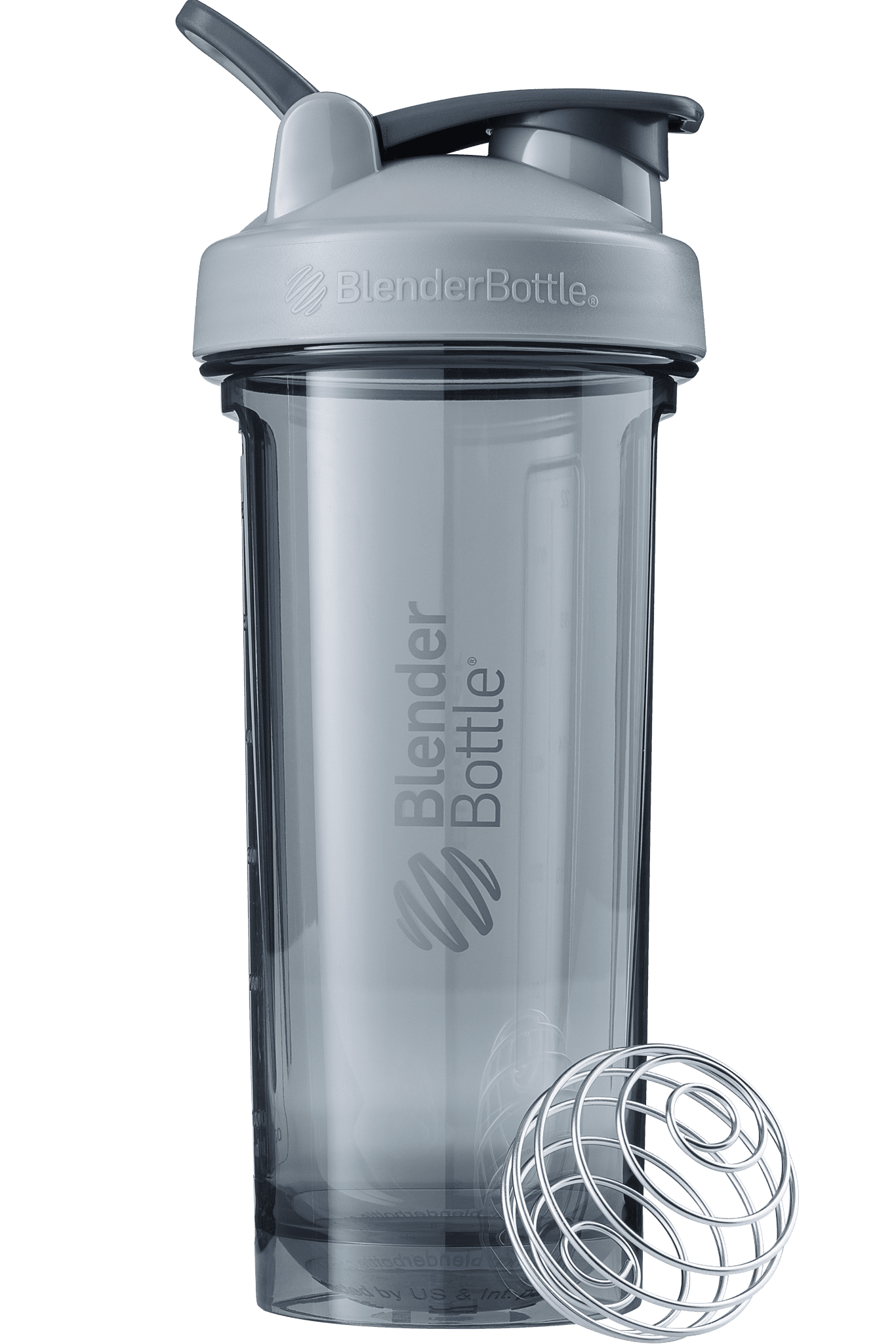 BlenderBottle Pro Series 28 oz Jet Black Shaker Cup with Wide Mouth and  Flip-Top Lid 