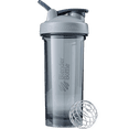 thumbnail image 1 of BlenderBottle Pro Series 28 oz Pebble and Steel Shaker Cup with Wide Mouth and Flip-Top Lid, 1 of 9