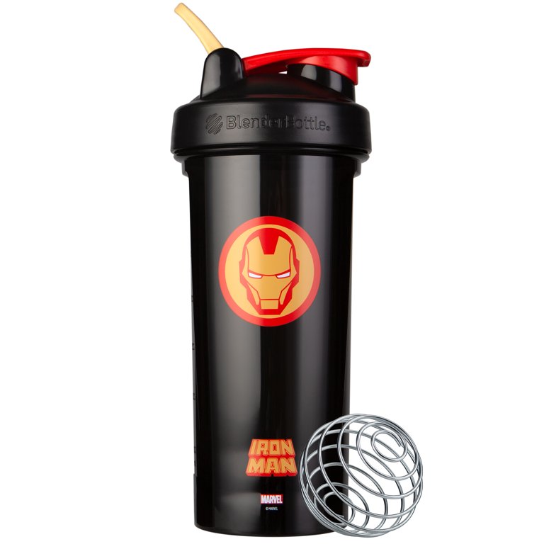 WAASS Double Wall Vacuum Insulated Protein Shaker Bottle with Mixer Ba