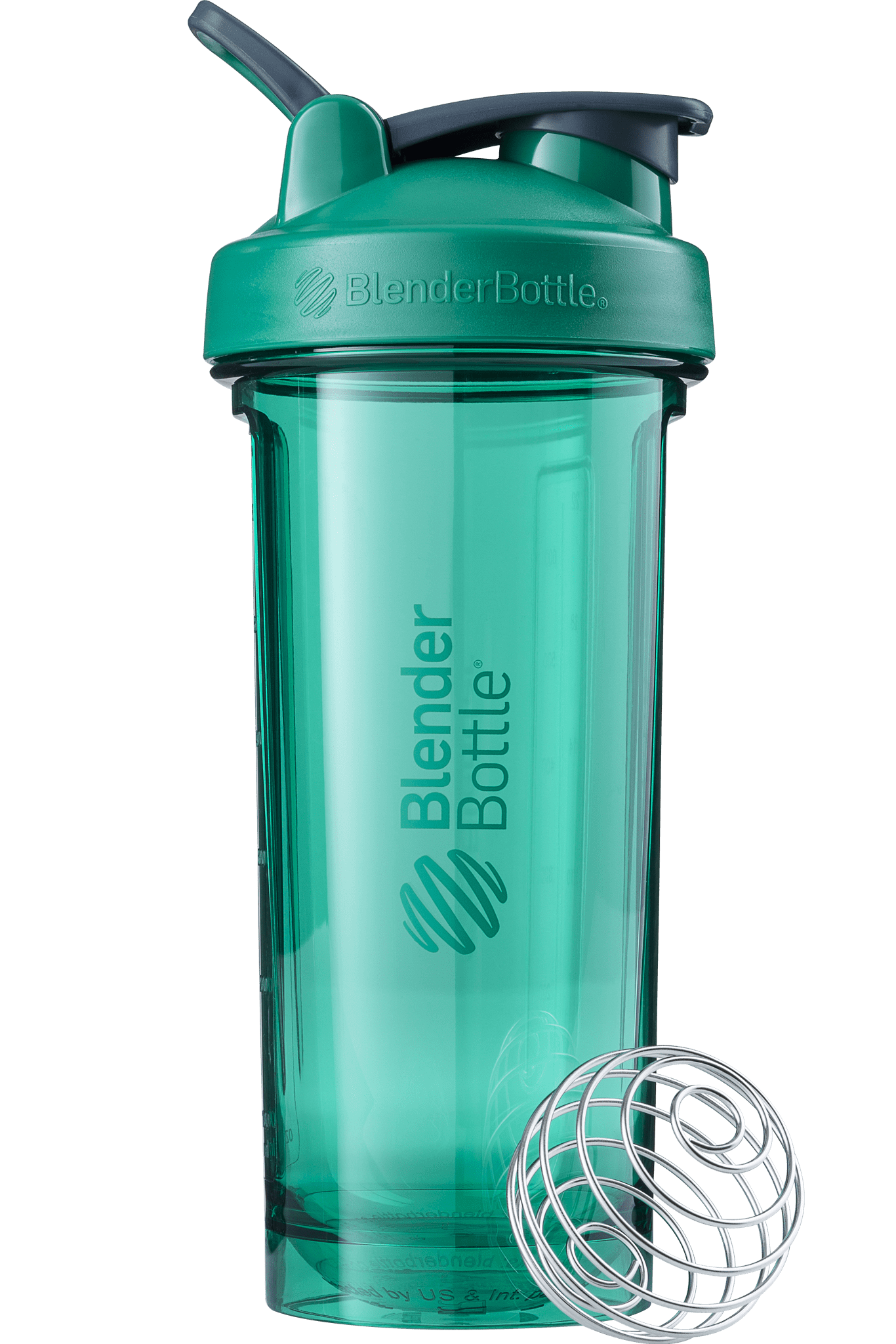 BlenderBottle Pro Series 28 oz Jet Black Shaker Cup with Wide Mouth and  Flip-Top Lid 