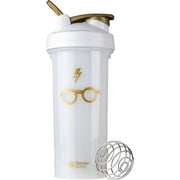 BlenderBottle Pro Series Shaker Cup, 28oz, Lightning Bolt Scar & Glasses