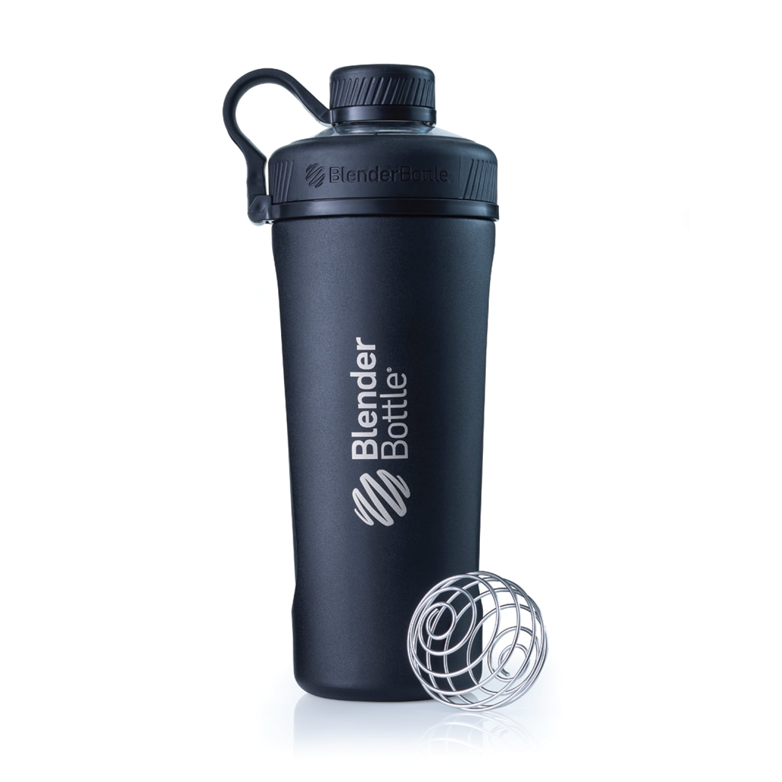 BlenderBottle Radian 26 oz White Solid Print Insulated Shaker Cup with Wide  Mouth and Screw Cap 