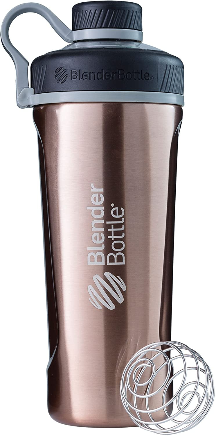 Blender Bottle BlenderBottle Radian Insulated Stainless Steel Shaker Bottle,  26- Ounce, Arctic Blue