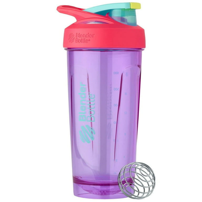 BlenderBottle Strada 20oz Tritan Water Bottle with Lid Purple