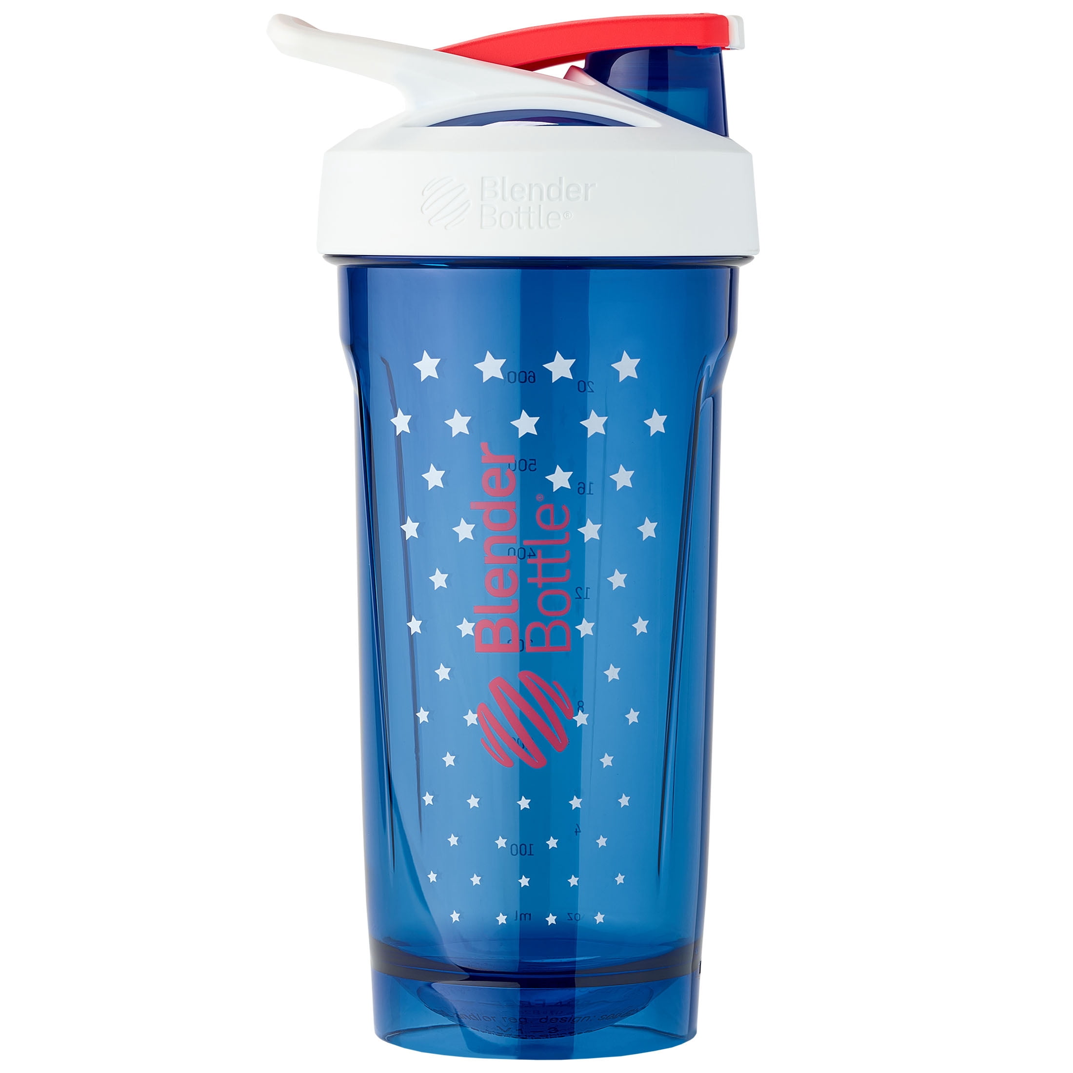 BlenderBottle Strada 28-oz Tritan Blue Stars